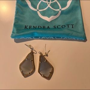 Grey Kendra Scott earrings